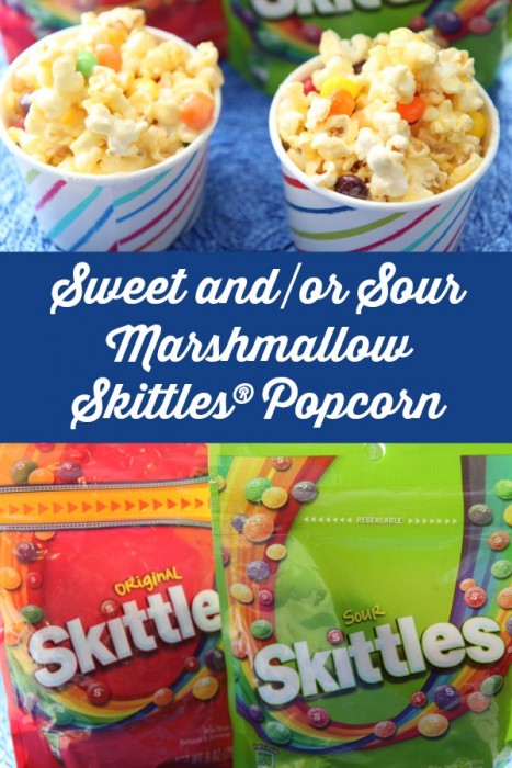 Sweet and/or Sour Marshmallow Skittles® Popcorn - BargainBriana