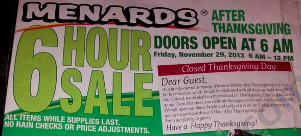 2013 Menards Black Friday Ad - BargainBriana