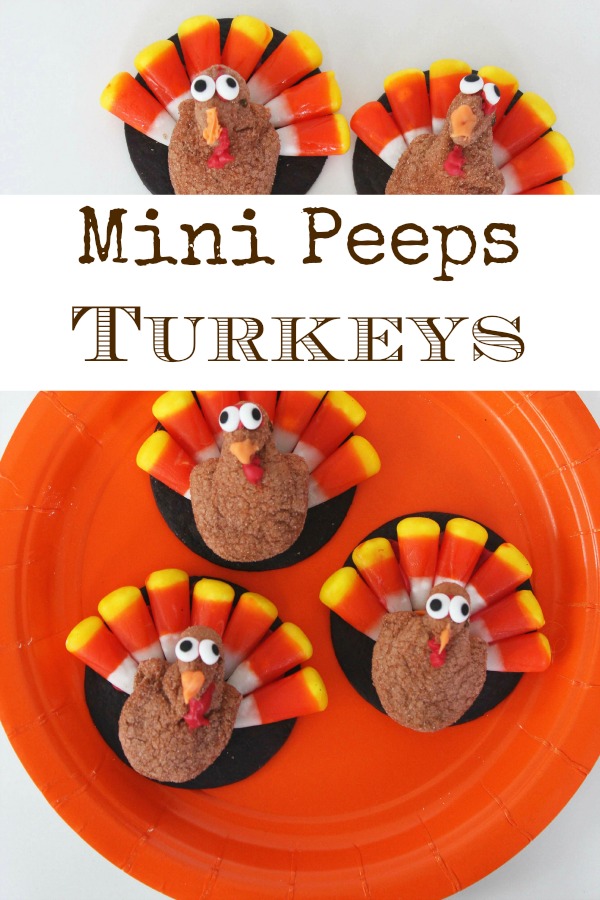 Mini Peeps Turkeys - BargainBriana