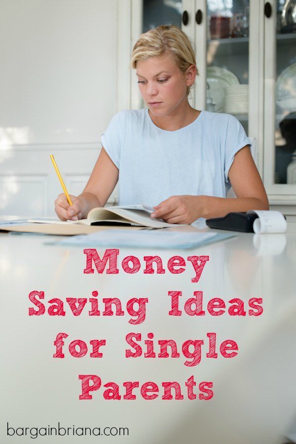 Money Saving Ideas for Single Parents