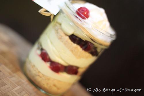 No Bake Cherry Lemon Cheesecake Trifles