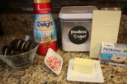 No Bake Peppermint Chocolate Cheesecake Ingredients