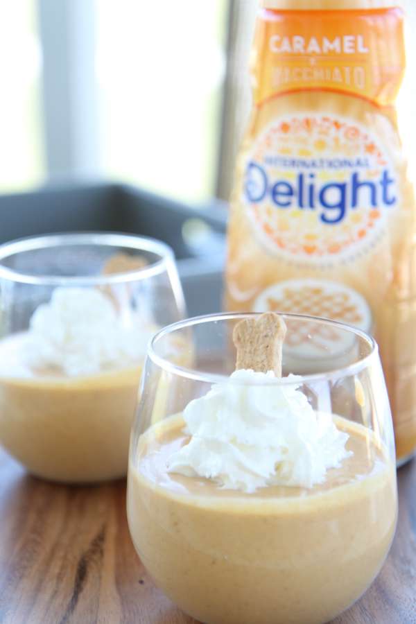 No Bake Pumpkin Cheesecake Mousse Made with International Delight