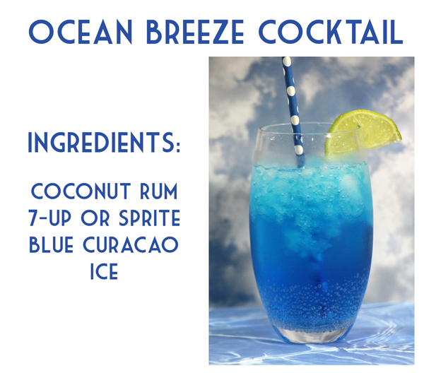 Ocean Breeze Cocktail - Single Serving or Pitcher! - Julie's Eats & Treats ®