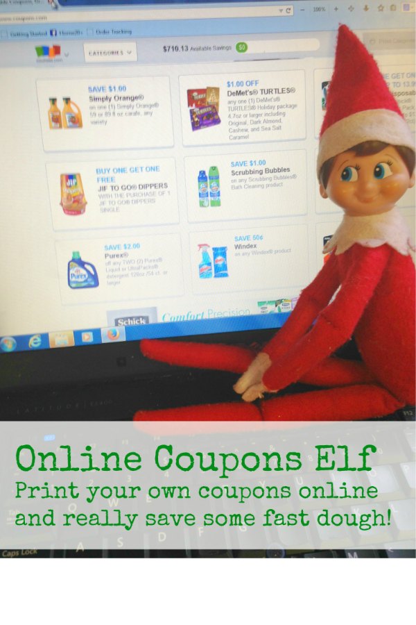 {Elf on the Shelf} Online Coupons Elf