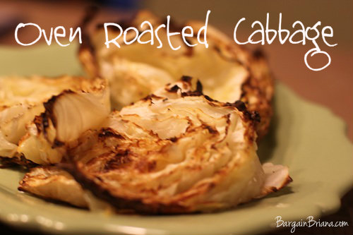 Oven Roasted Cabbage