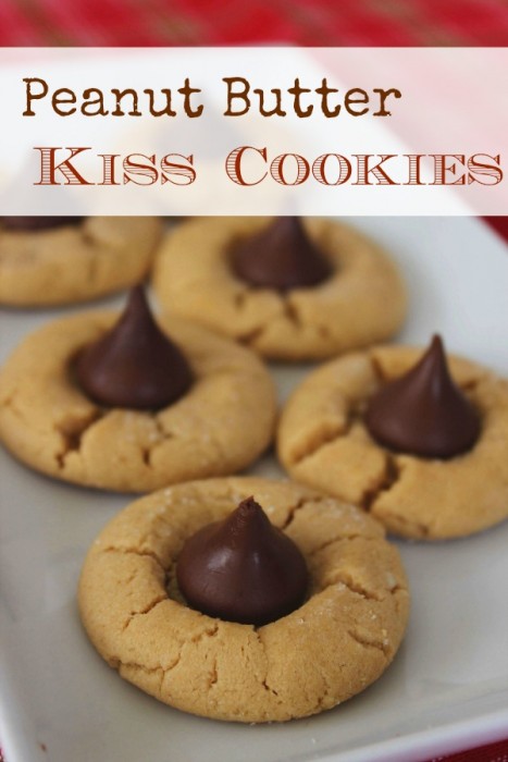 Peanut Butter Kiss Cookies - BargainBriana