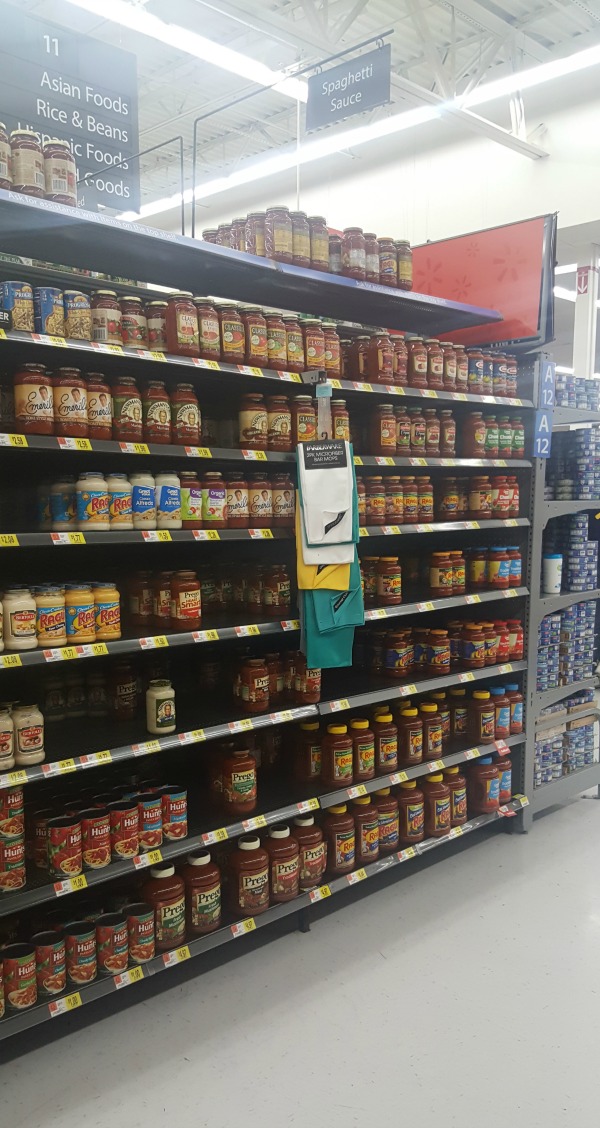 Prego at Walmart