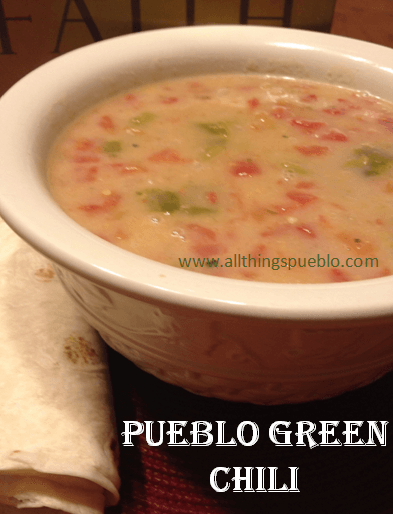 Pueblo Green Chili Recipe