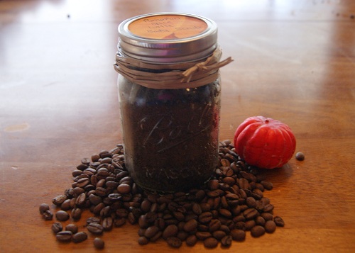 Pumpkin Spice Latte Sugar Scrub Gift in a Jar