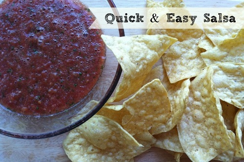 Quick and Easy Salsa Recipe