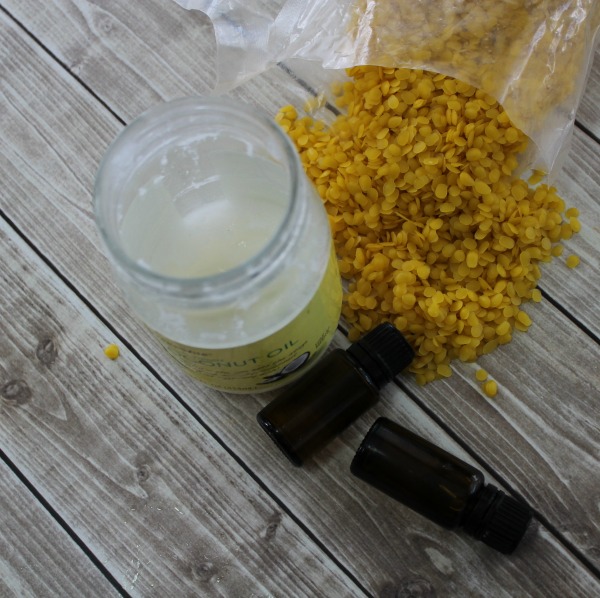 Make your own wood butter that is essentially a mixture of beeswax, coconut oil, and essential oils.  It is perfect for cutting boards, utensils, and furniture.