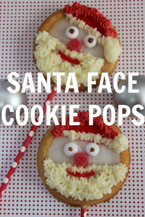 Santa Cookie Pops
