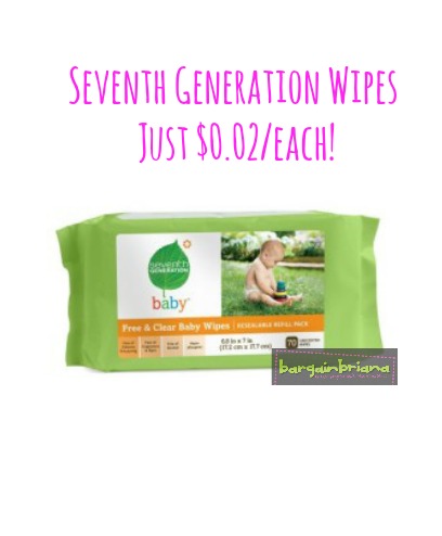 Seventh Generation Wipes Deal
