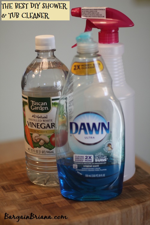 The Best Shower Cleaner Dawn and Vinegar 