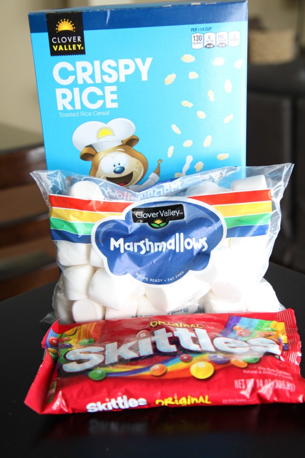 Skittles Crispy Rice Treats Ingredients