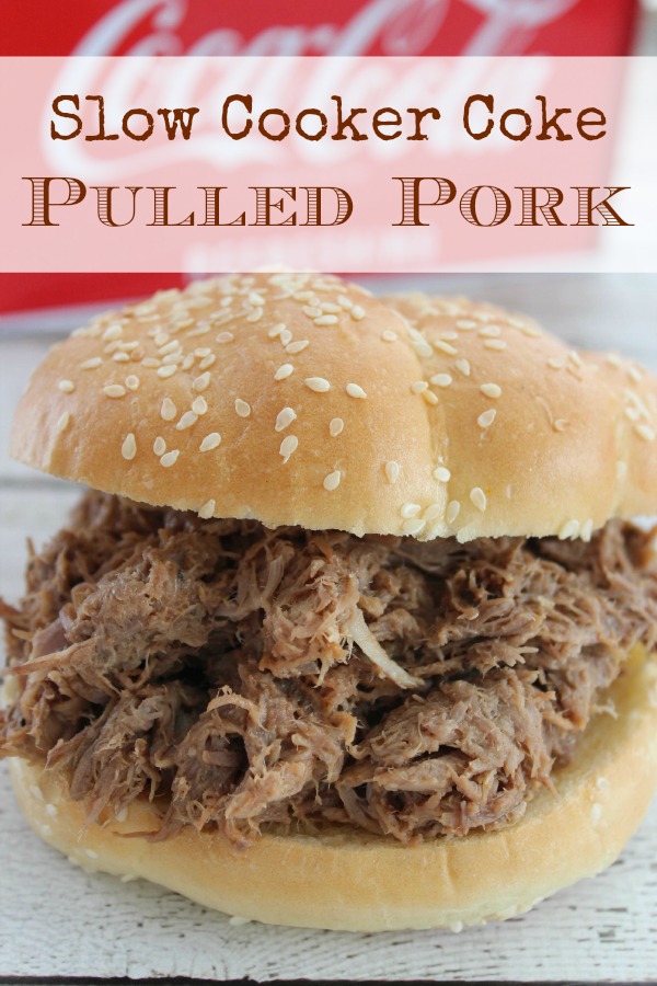 Slow Cooker Coke Pulled Pork - BargainBriana