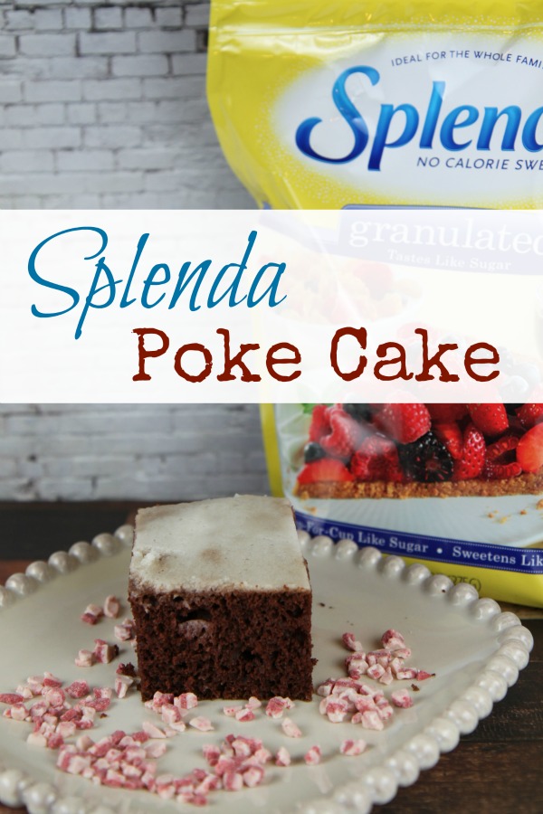 Splenda Poke Cake