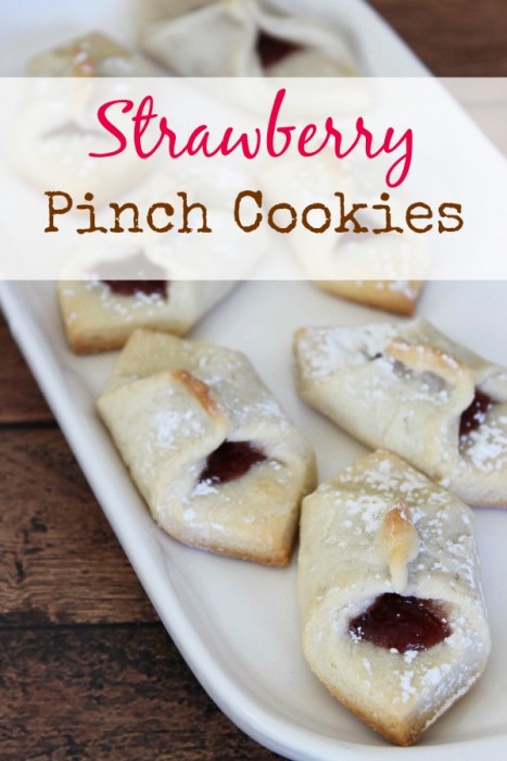 Strawberry Pinch Cookies