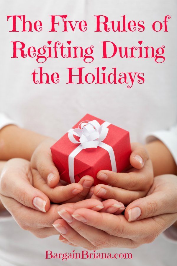 The Five Rules of Regifting During the Holidays