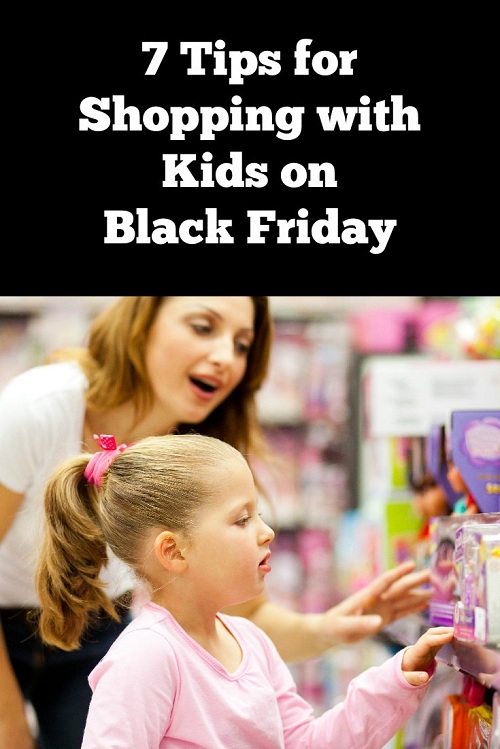 Tips for Shopping with kids on Black Friday