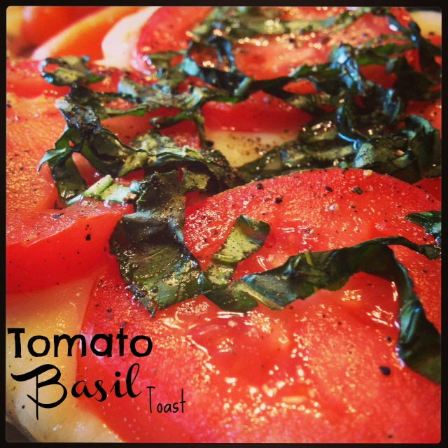 Tomato Basil Toast