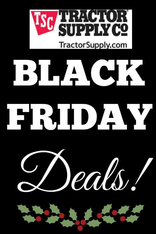 Tractor Supply Black Friday Deals