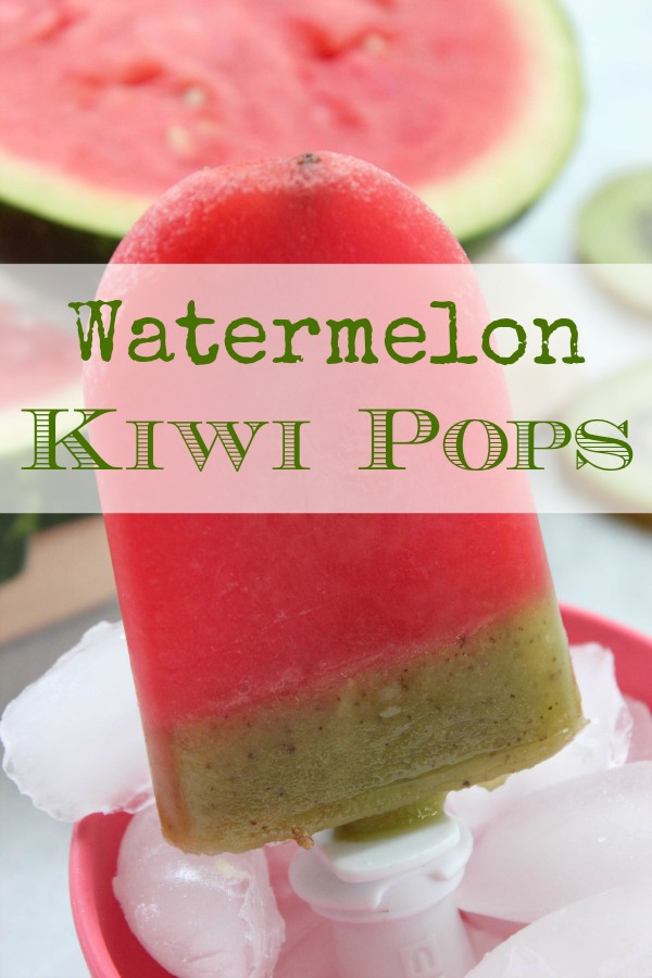 Watermelon Kiwi Pops