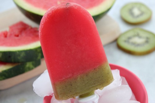 Watermelon Kiwi Pops