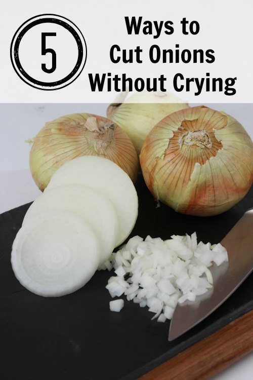 Ways to Cut Onions Without Crying
