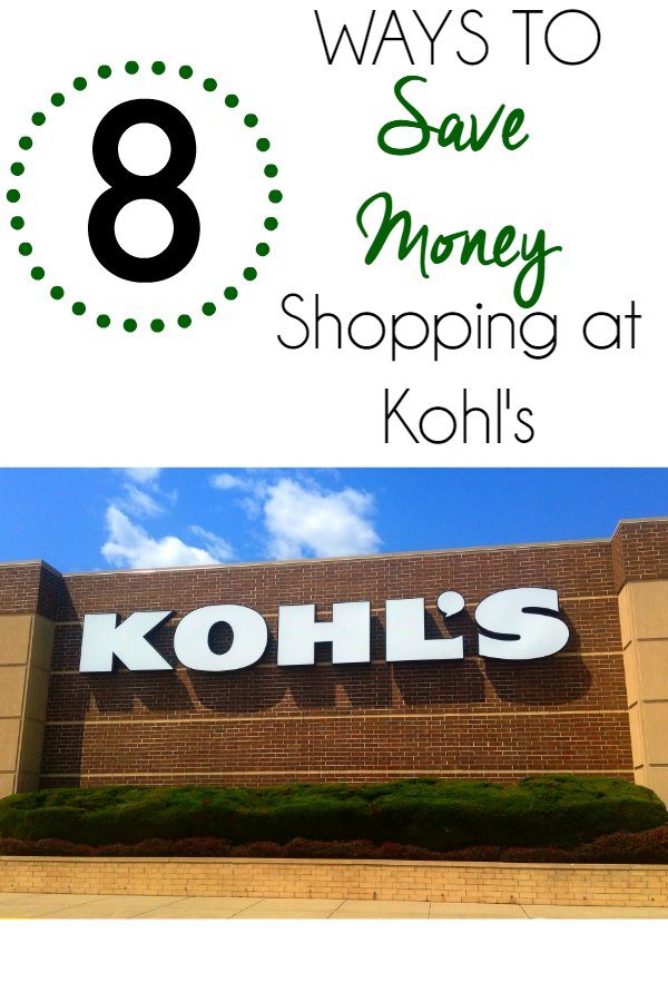 Ways to Save Money Shopping at Kohls