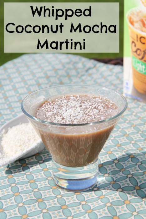 Whipped Coconut Mocha Martini Recipe