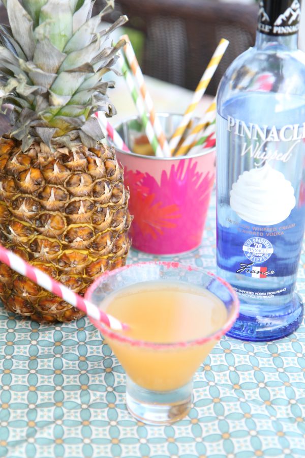 Whipped Pineapple Cocktail - BargainBriana