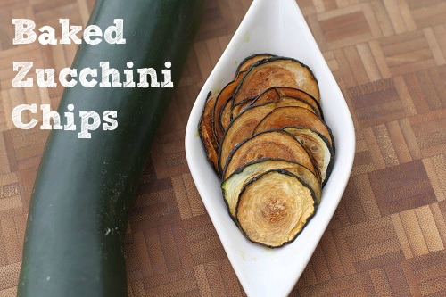 Zucchini Chips Baked Healthy