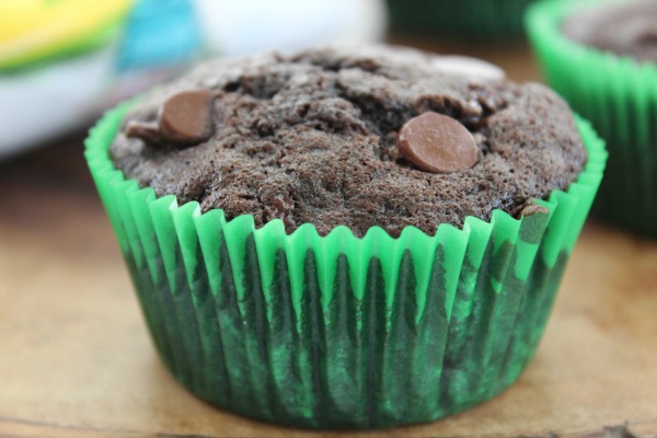 Zucchini Double Chocolate Muffins  --- yummy dessert recipe!