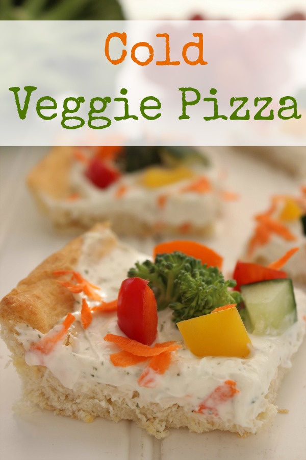 Cold Veggie Pizza