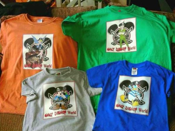 DIY: Disney Iron On Shirts - BargainBriana