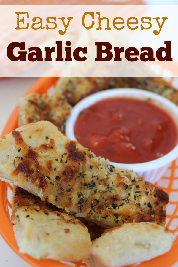 easy cheesy garlic bread