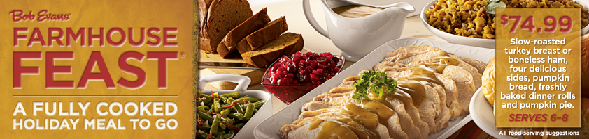 Bob Evans Farmhouse Feast: Fully Cooked Meal To Go - BargainBriana