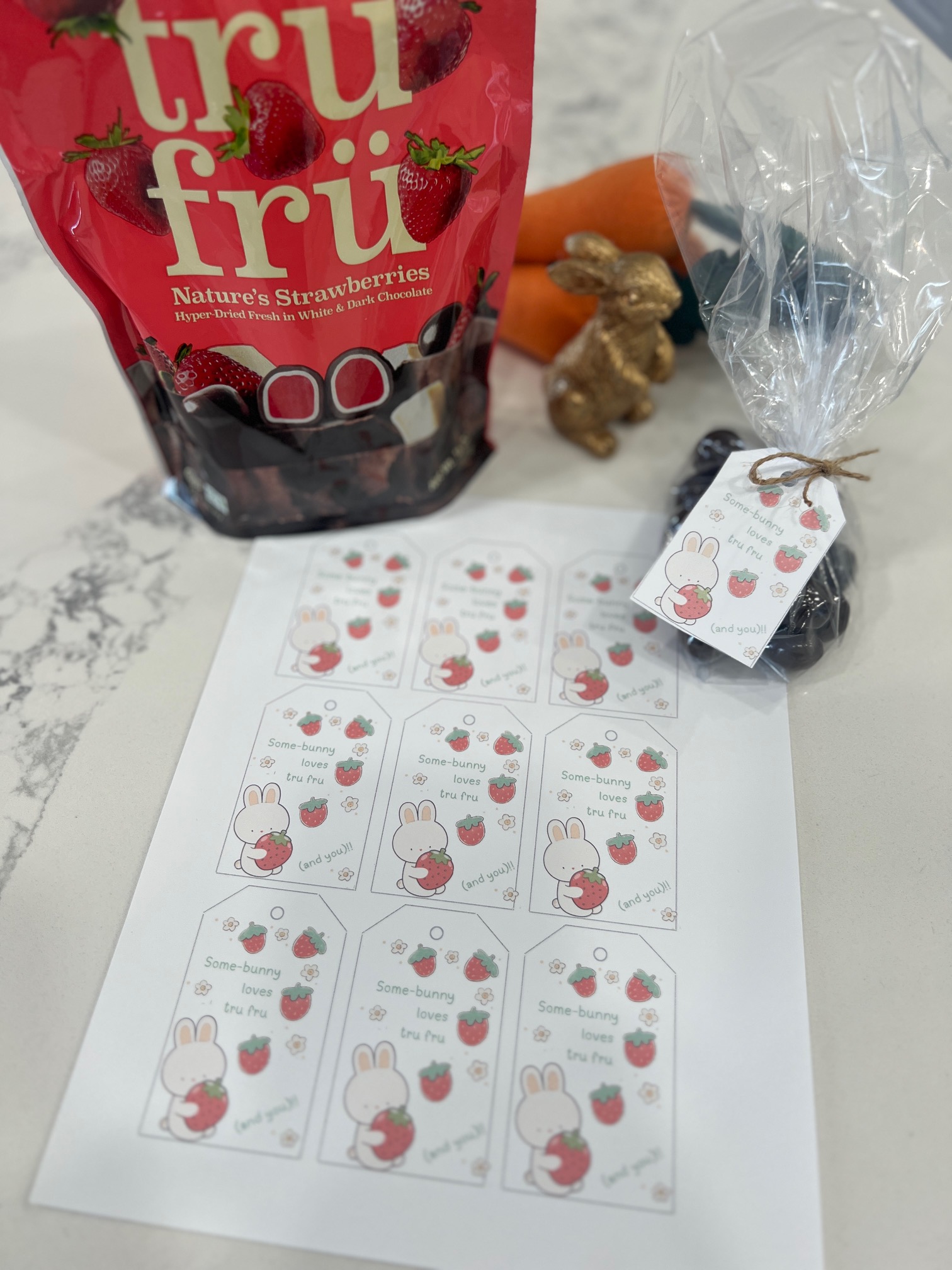 Hop to it! Print your tags, grab your Tru Fru, and surprise someone with a berry sweet gift! 🍓💕

#EasterTreats #TruFruLove #PrintableGiftTags #SomebunnyLovesYou #EasyEasterGifts