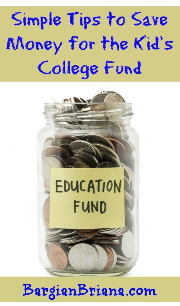 Simple Tips to Save Money for the Kid's College Fund