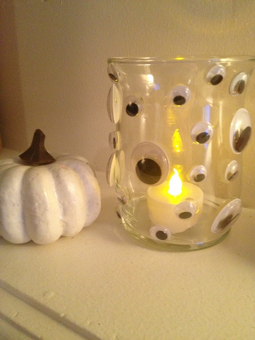 monster eye votive holder diy halloween