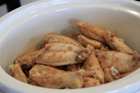 Slow Cooker Honey BBQ Chicken Wings Recipe - The Cookie Rookie®