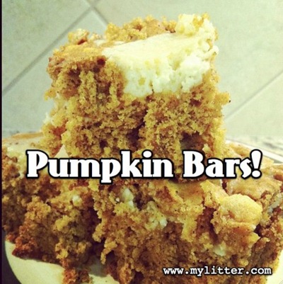 pumpkin Bars