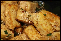 sesame ginger tofu