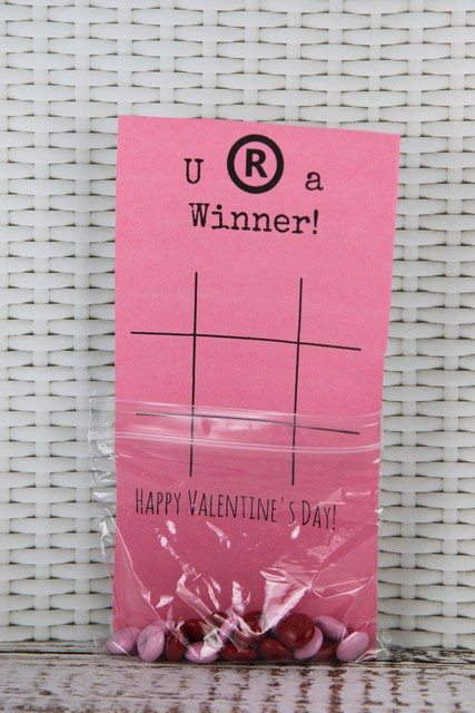 u are a winner valentine card